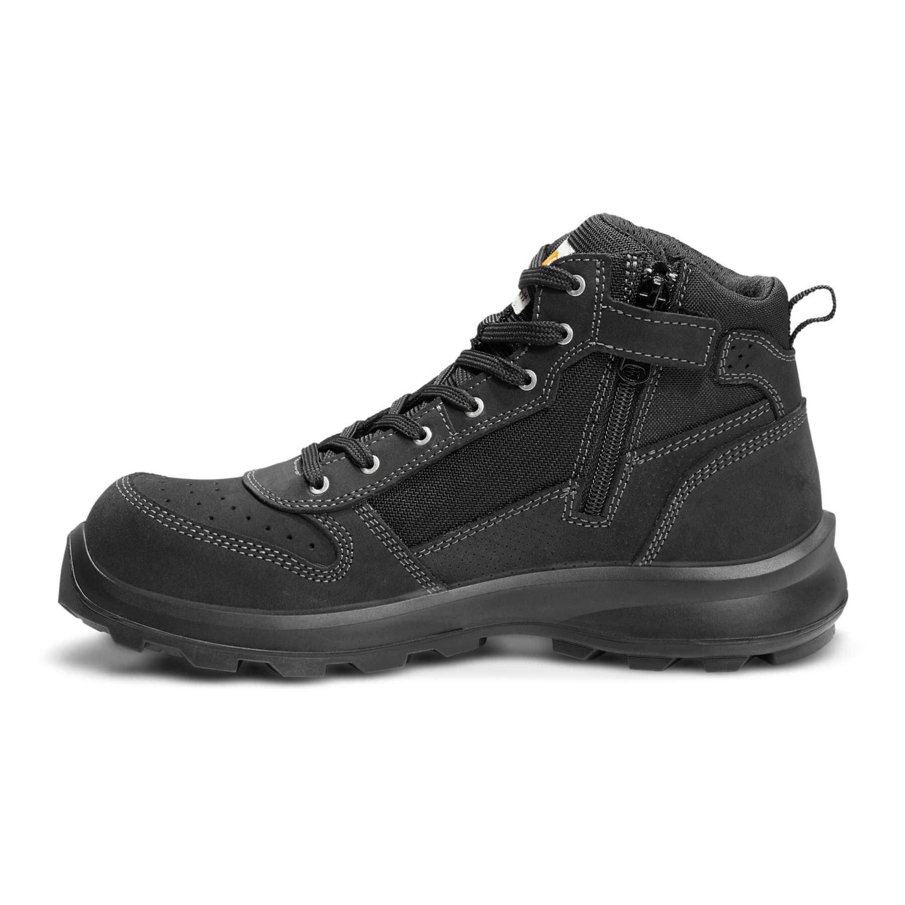 CHT Special Offer Michigan Work Boots F700919 Pack - Michigan S1P Composite Safety Toe Mid Sneaker Work Boots with Zip + 3 Pack Work Socks