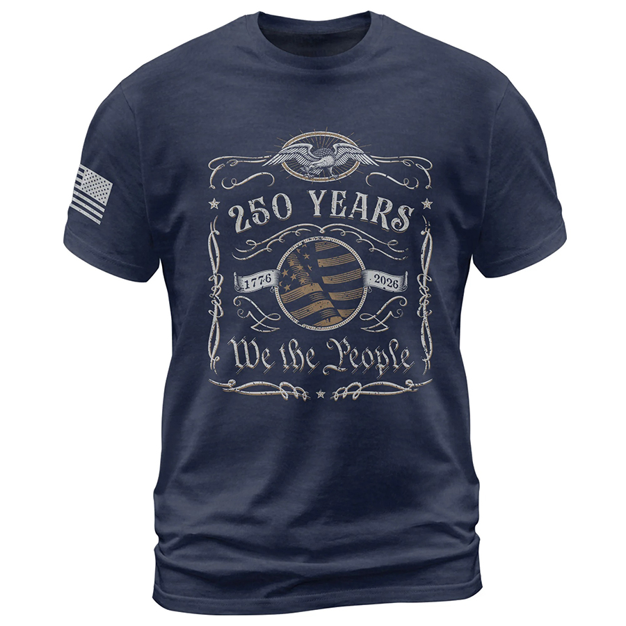 250 Years American Heritage Shirt – Vintage USA Independence Tee 1776