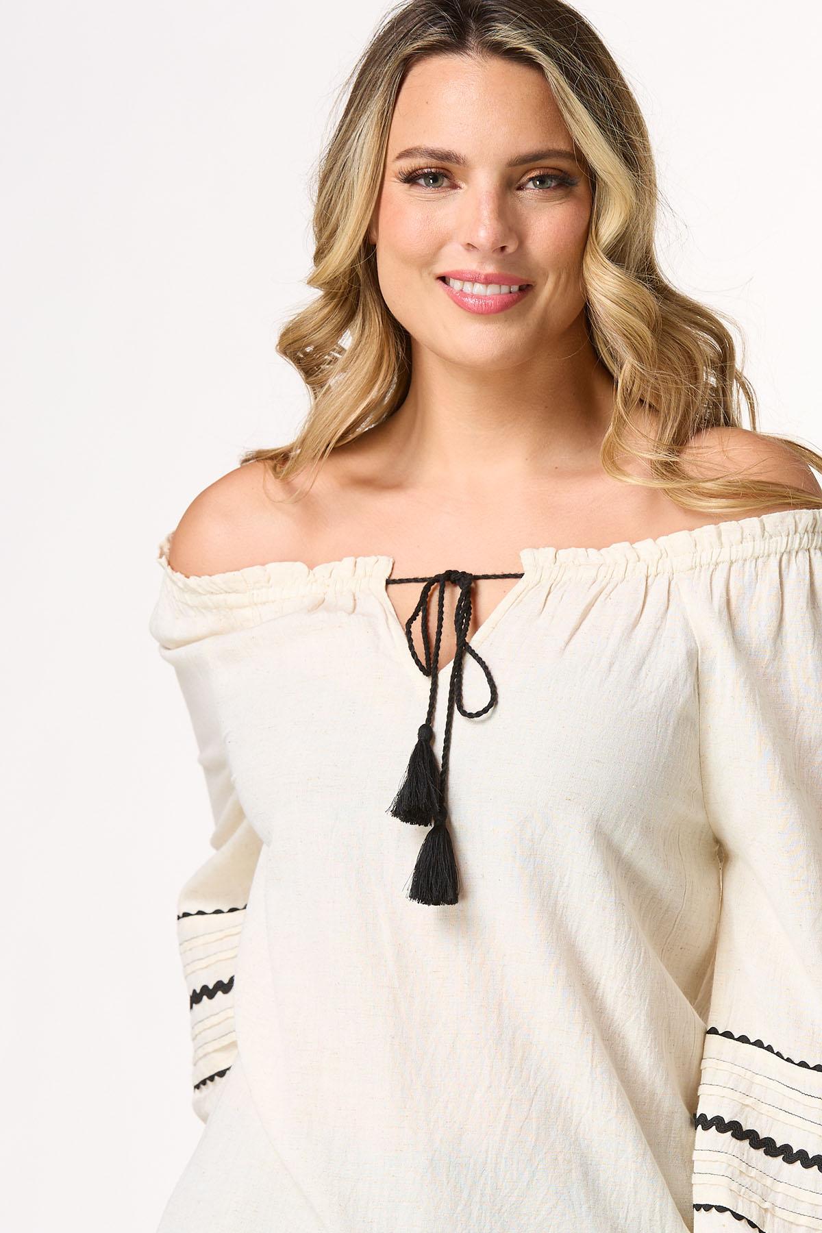 Ric Rac Poet Top