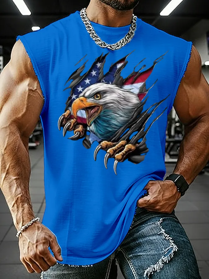 Men's America 250th Anniversary Print Tank Top