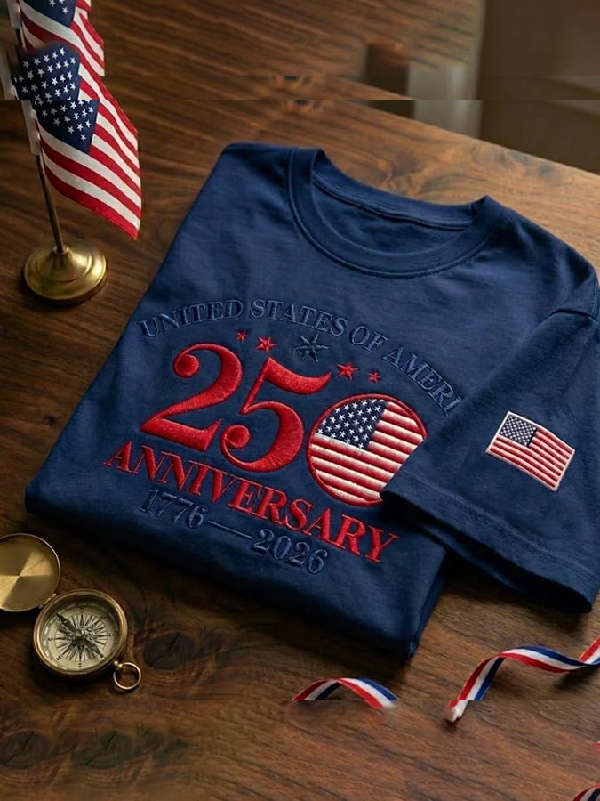 Women's American 250th Anniversary Short-Sleeve T-Shirt