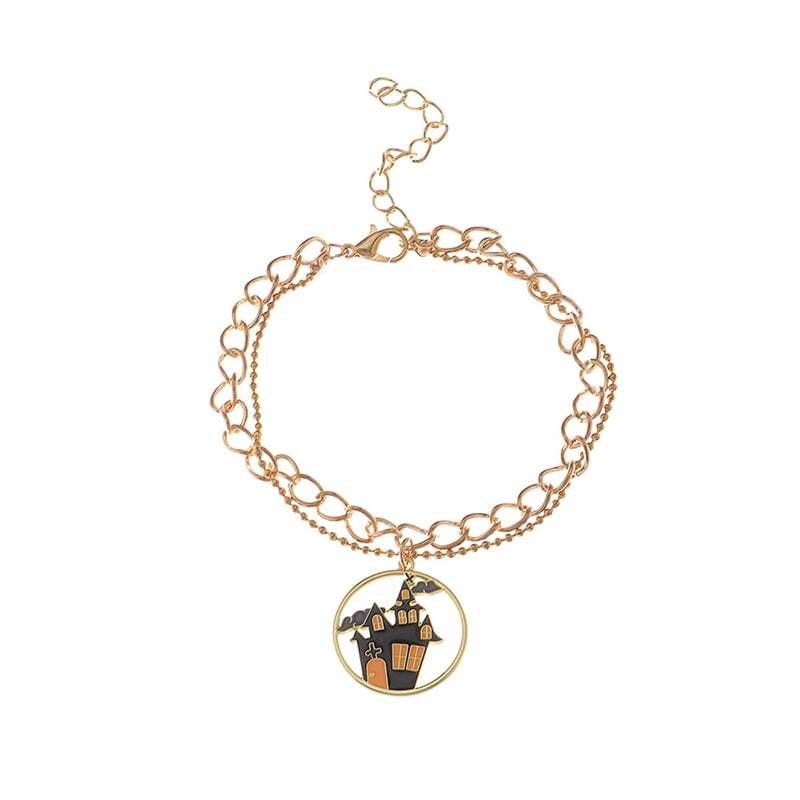 Fashionable And Creative Bat Spider Web Design Bracelet