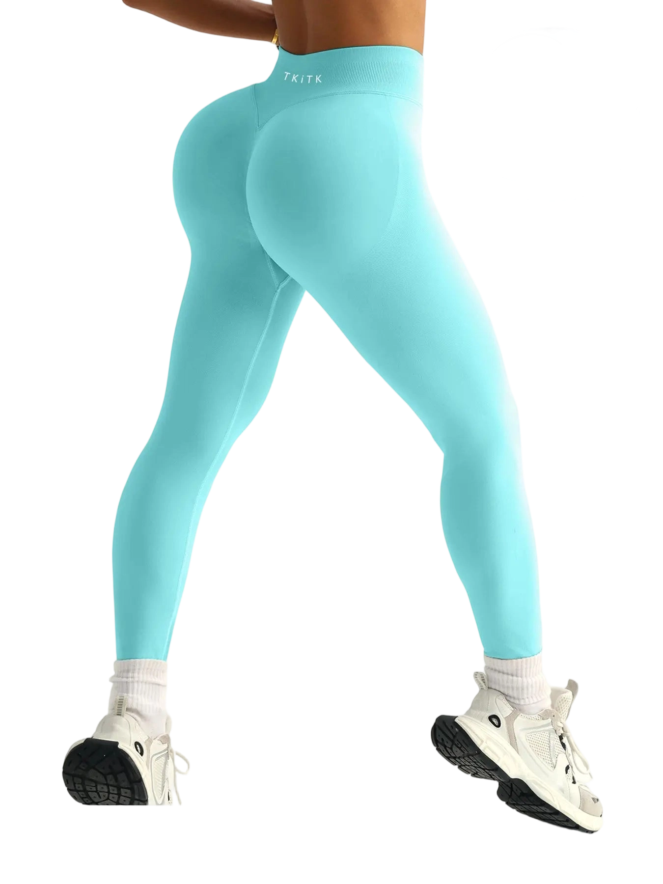 Leggins Deportivos Mujer – Ropa Deportiva Mujer con Cintura Media, Leggings Flexibles, Suaves y Transpirables para Gimnasio, Pilates o Uso Diari