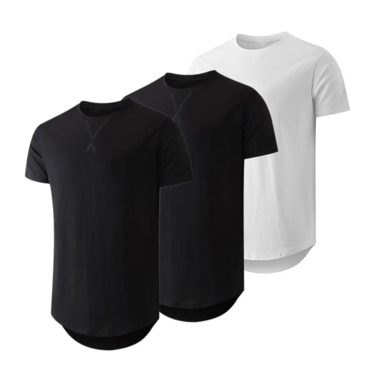 Men's Cotton Hipster Crewneck T-Shirts