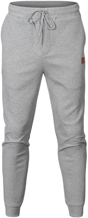 Mens 2 Piece Jacquard Sweatsuit Outfits Hoodie Sweatshirt & Joggers Sweatpants Set Tracksuit