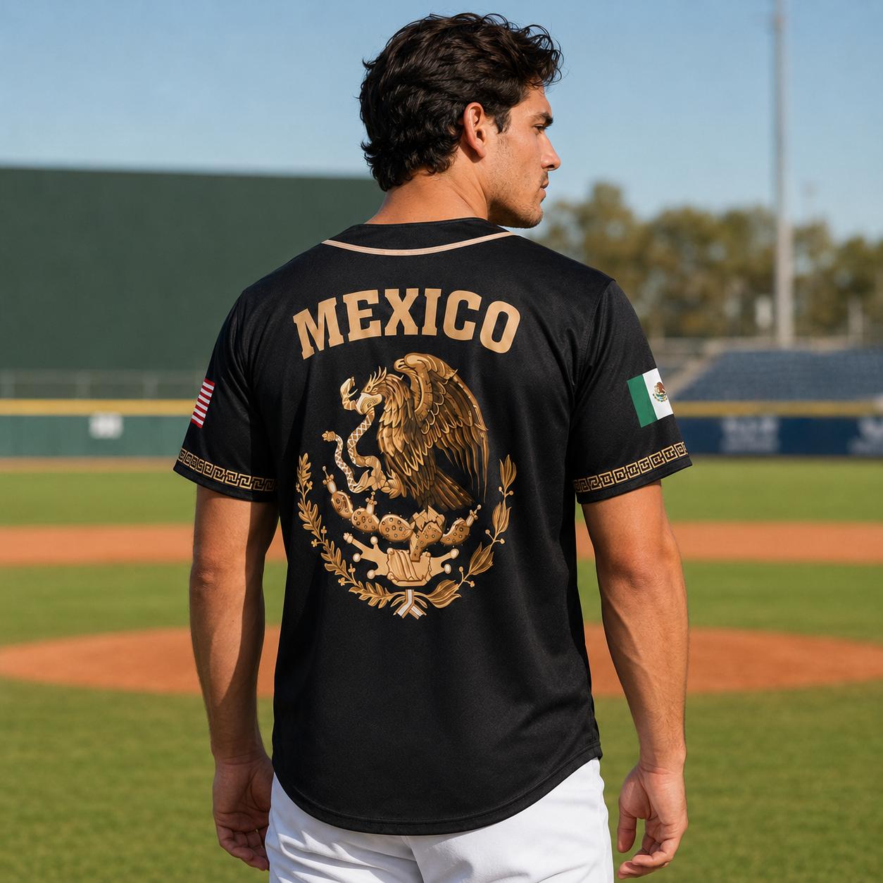Mexico Jersey – Retro-Style Breathable Sports Top