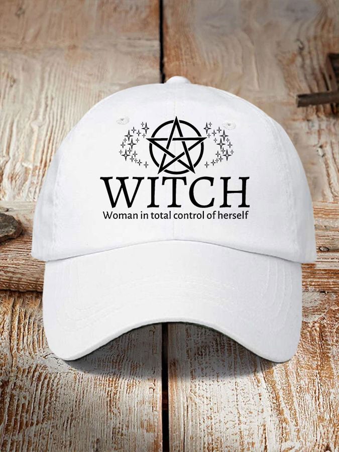 Witch- Woman In Total Control Herself Hat