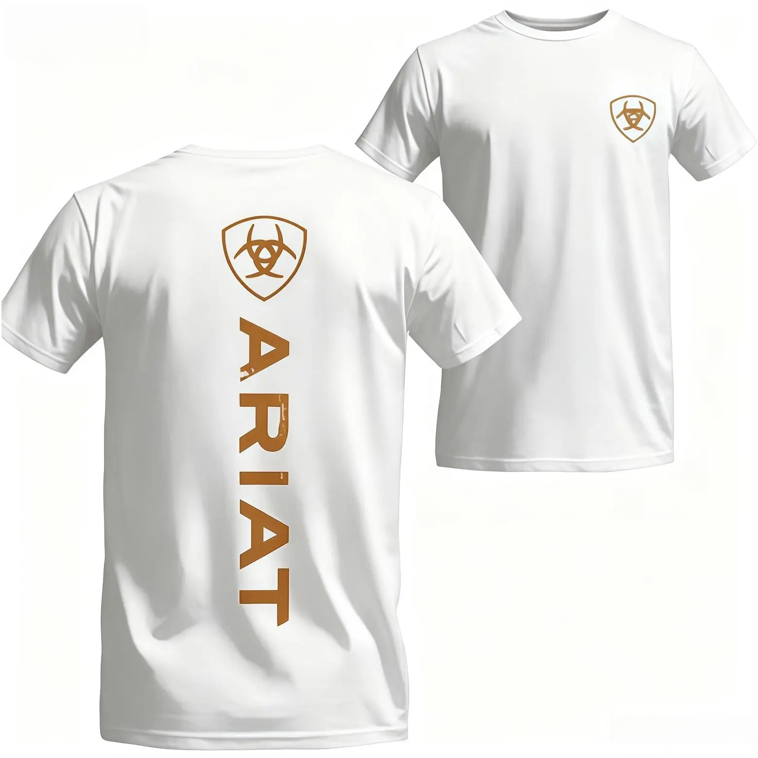 Men’s Vintage Western Graphic Tee – Soft Cotton Casual Everyday Shirt