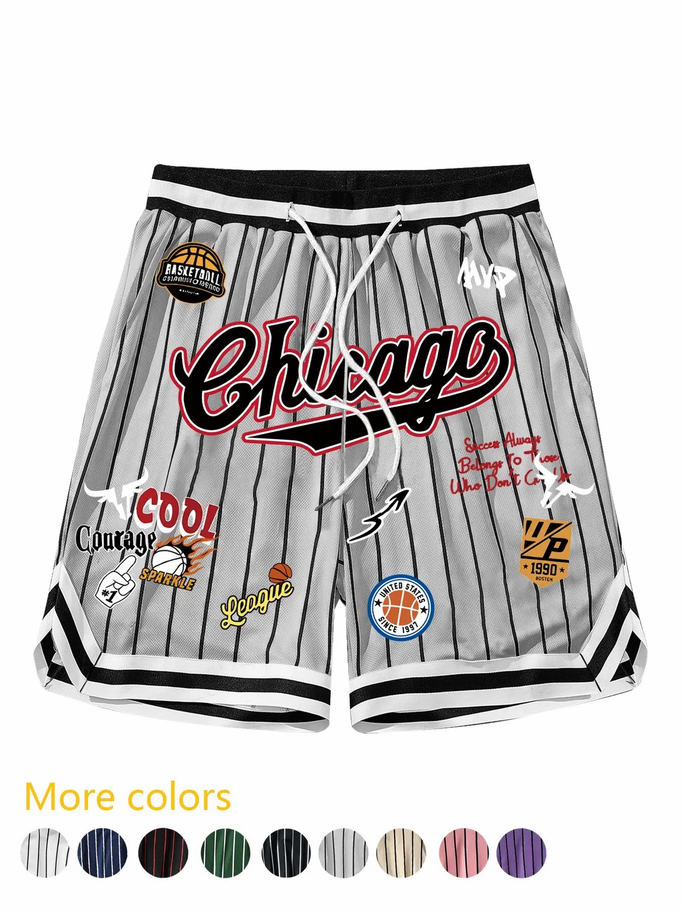 🏀 Men’s Retro MVP Basketball Shorts – Quick-Dry Athletic Streetwear Shorts