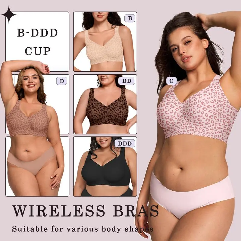 Women Wirefree Bras for Women Full Coverage No Underwire Everyday Bras
