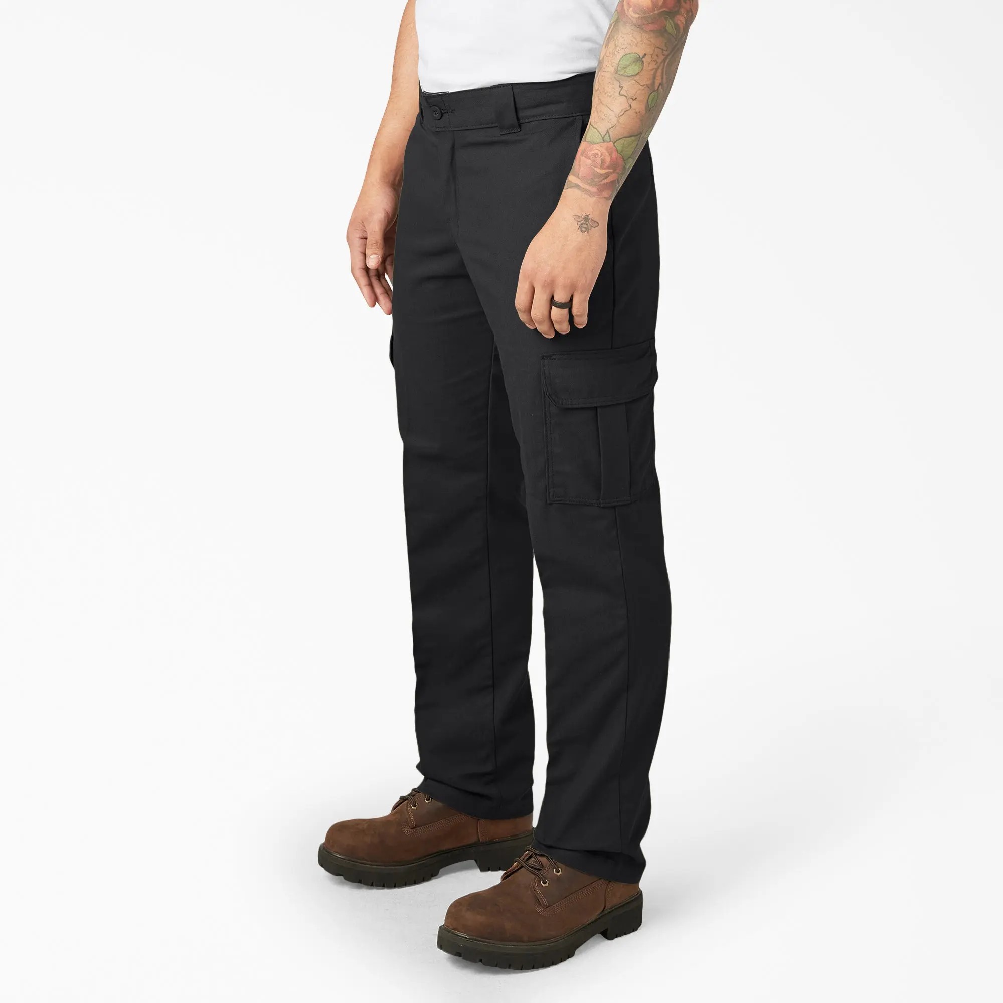Men’s Slim Fit Cargo Pants with Stretch & Multi-Pockets