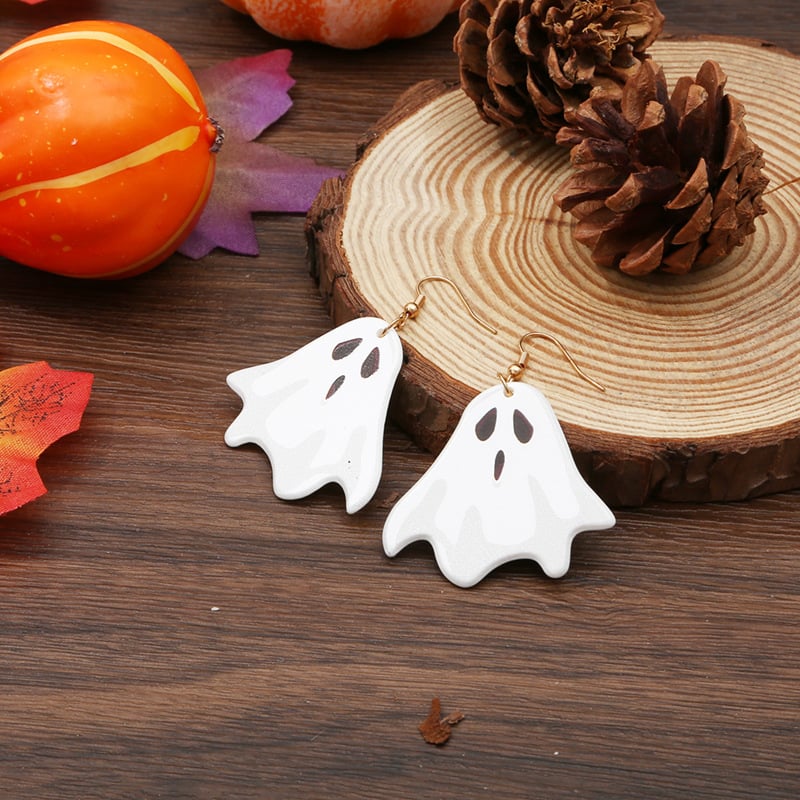 Halloween Creative Scary Ghosts Earrings