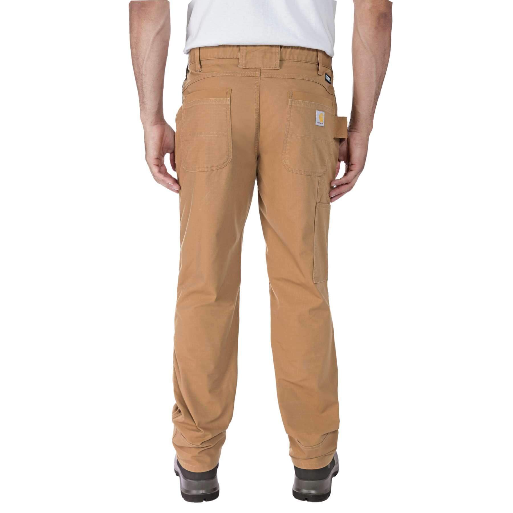 CHT Steel Straight Fit Rugged Flex Double-Front Ripstop Trousers 105075