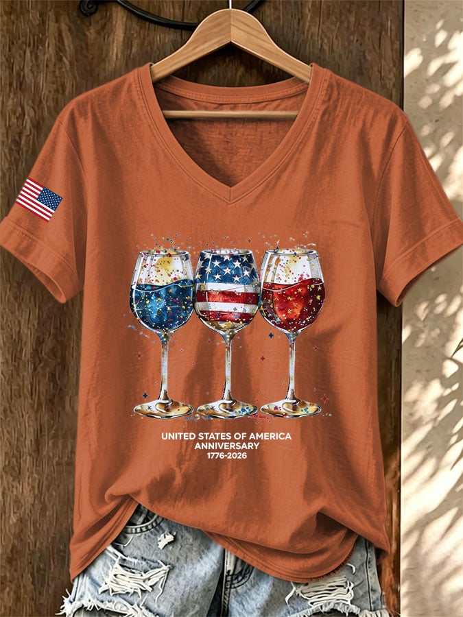 Women's Casual Print Short-Sleeve T-Shirt