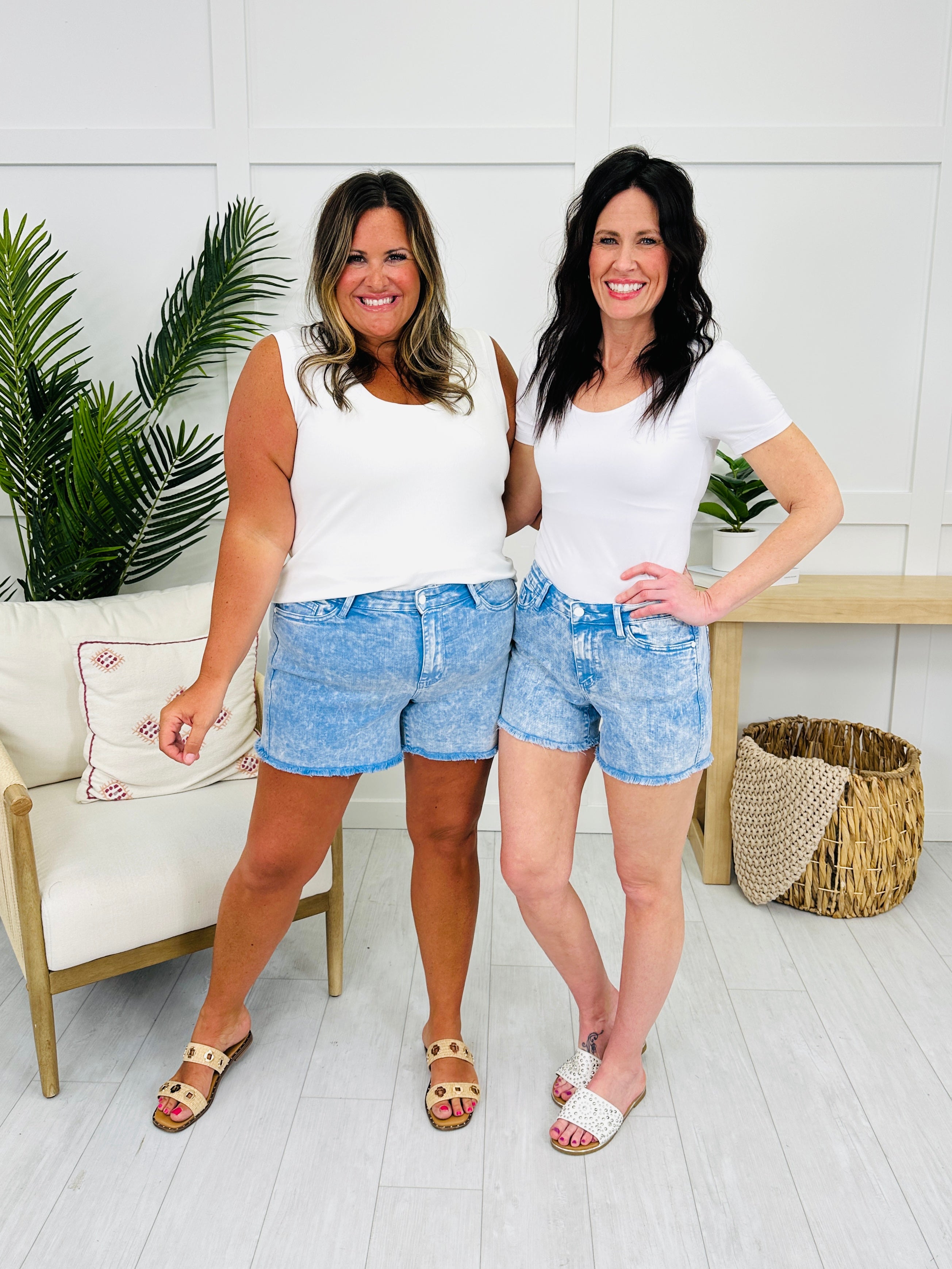 Judy Blue Fade to Fab Shorts