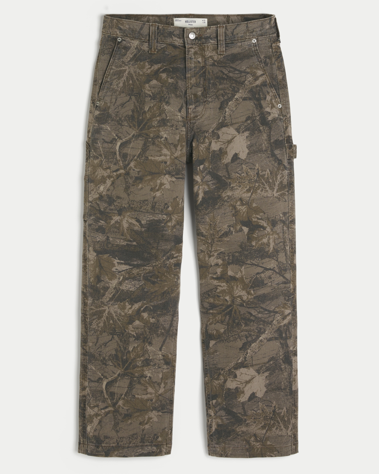 Light Wash Baggy Jeans