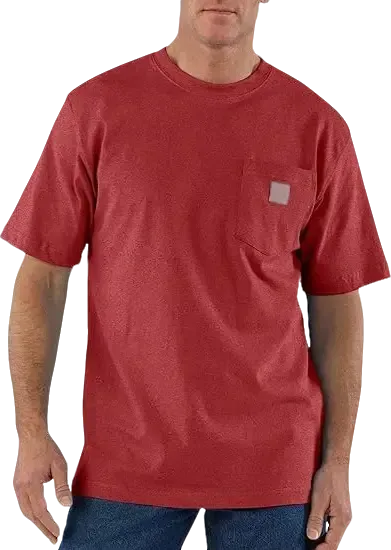 🔥Last Day Promotion! Men's K87 Workwear Loose Fit Heavyweight Short-Sleeve Pocket T-Shirt (Also Available in Big & Tall)