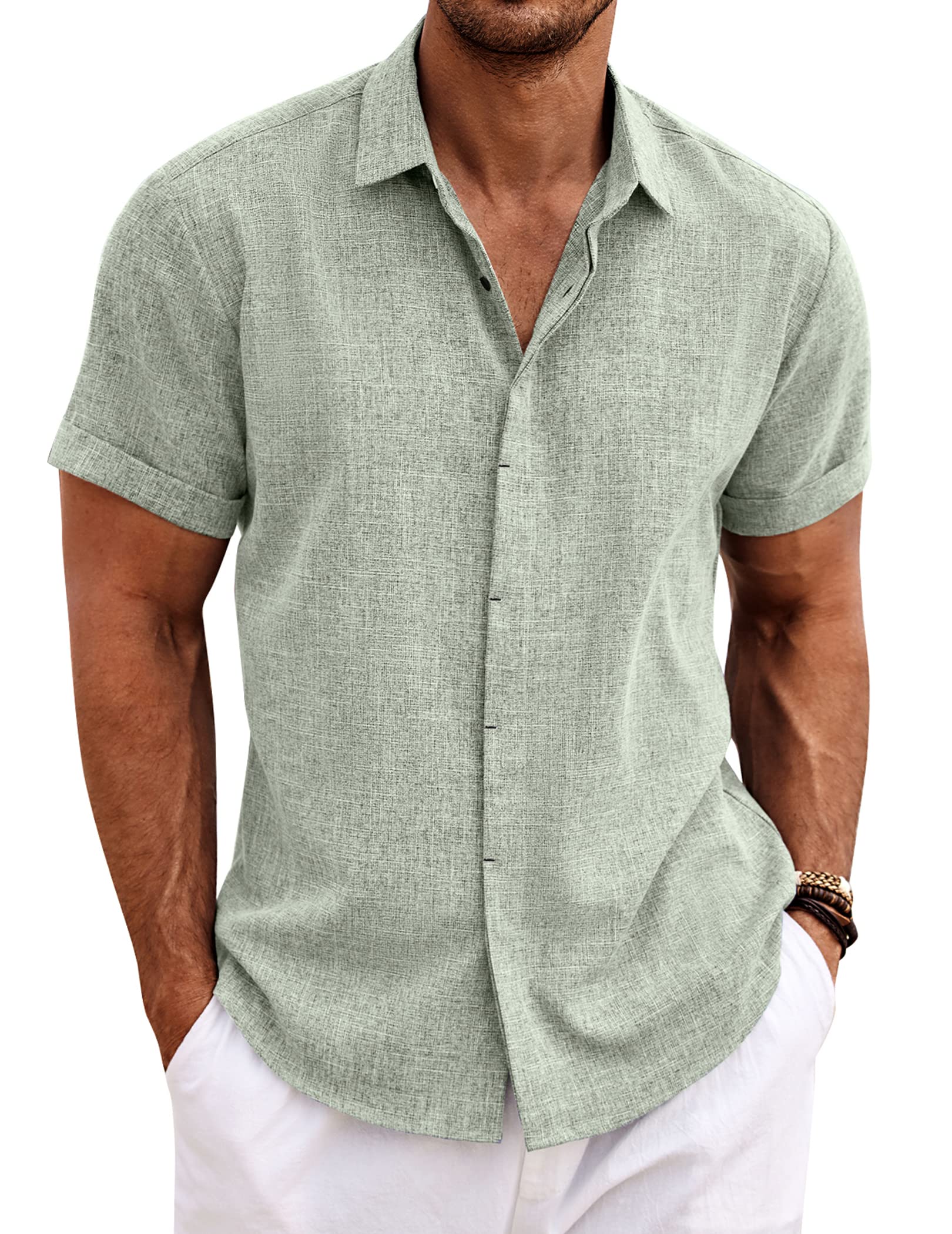 Men's linen shirt