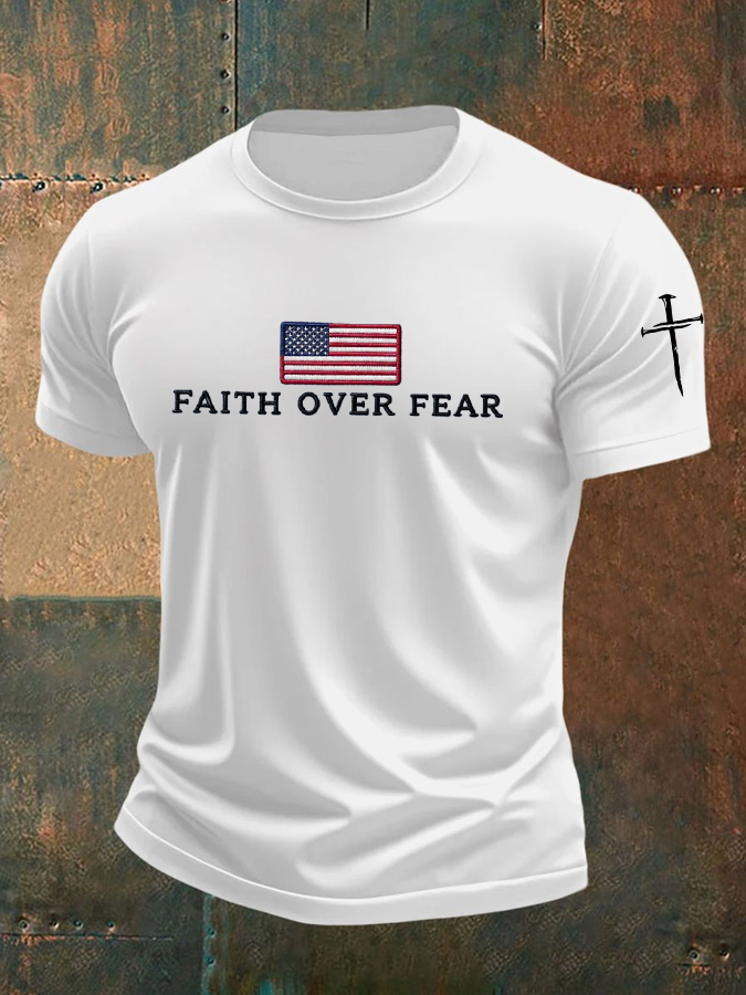 Men'S Faith Over Fear T-Shirt