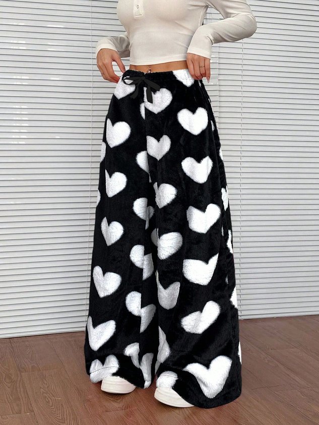 Loose Simple Leopard Pants
