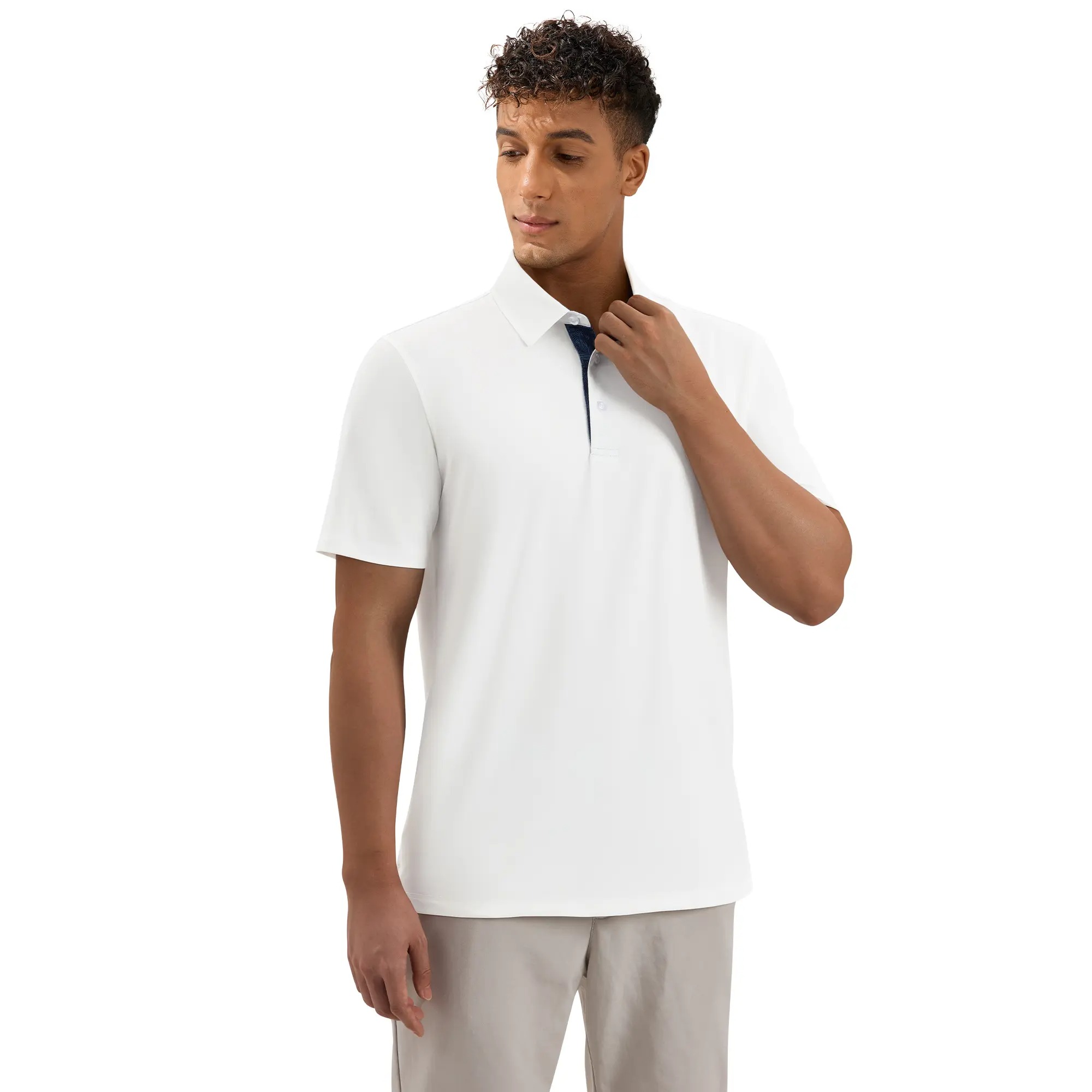 Men's Polo Shirts – Soft Breathable Cotton, Comfortable Short Sleeve Casual Fit