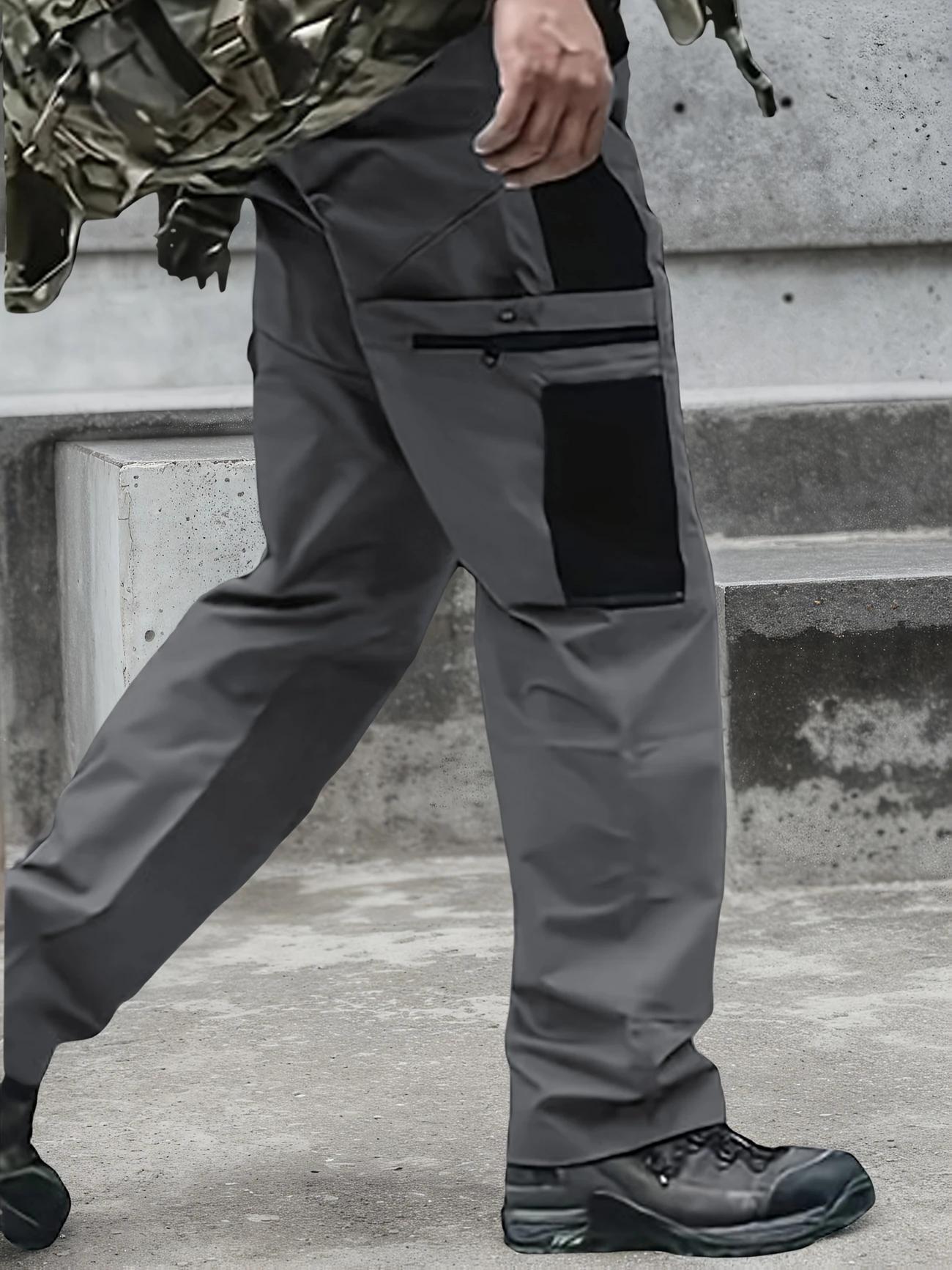 Heavy-Duty Men's Tactical Work Pants - Multi-Pocket Multi-Functional Cargo