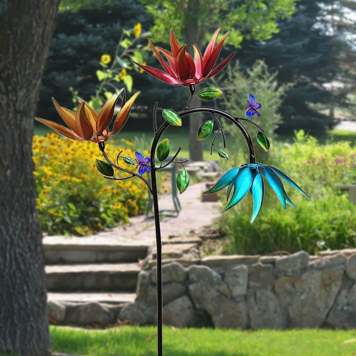 Lucky Flower Harlow Wind Spinner