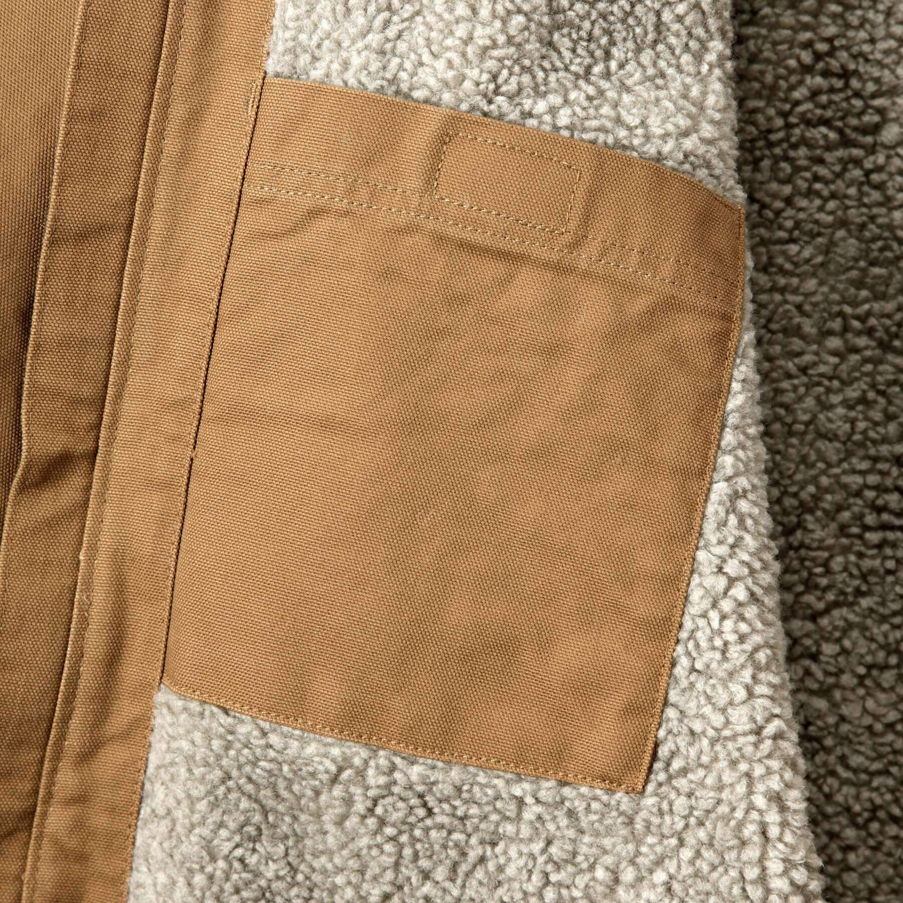 CHT Washed Duck Sherpa-Lined Relaxed Fit Jacket 104392