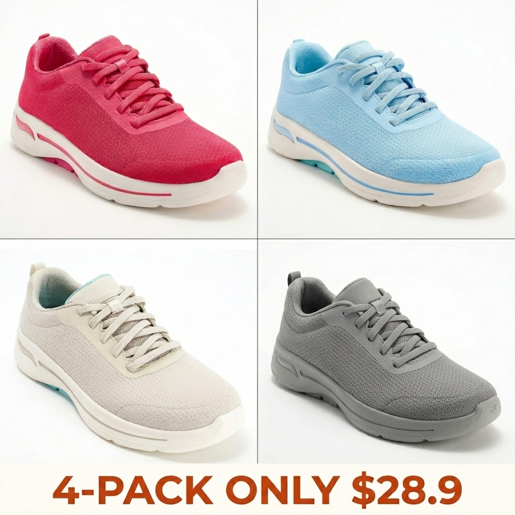 Washable elastic sneakers