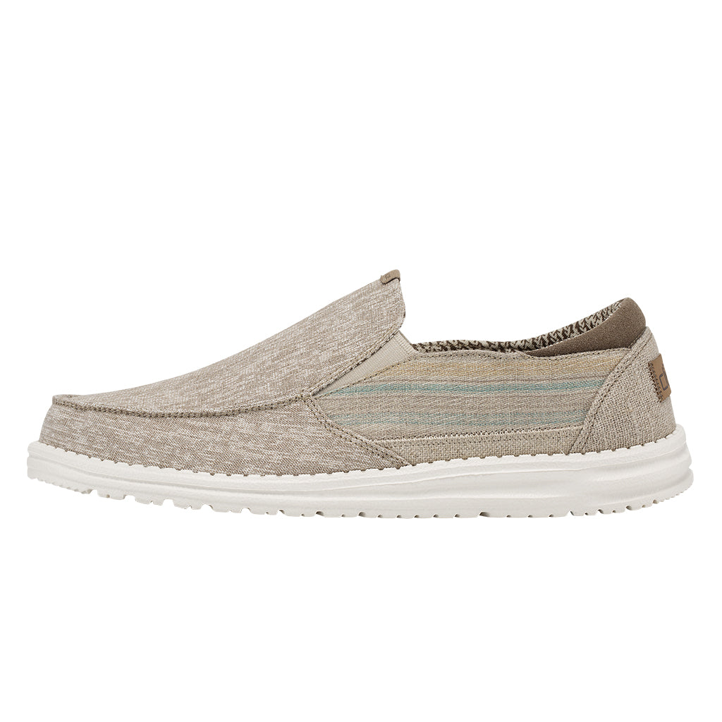DUDE MEN'S THAD CHAMBRAY RIVERA BEIGE- 111910590