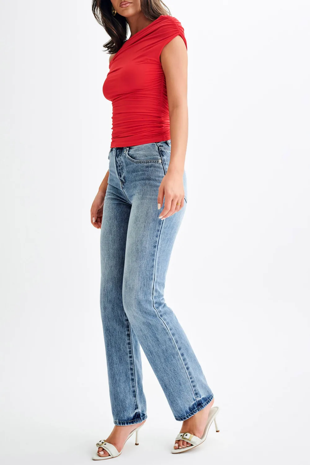 Slinky Ruched Top