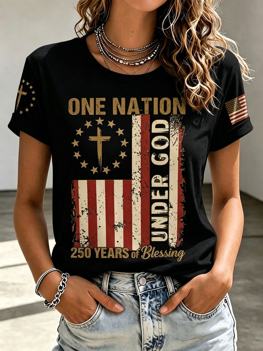 Women's American 250 Print T-Shirt