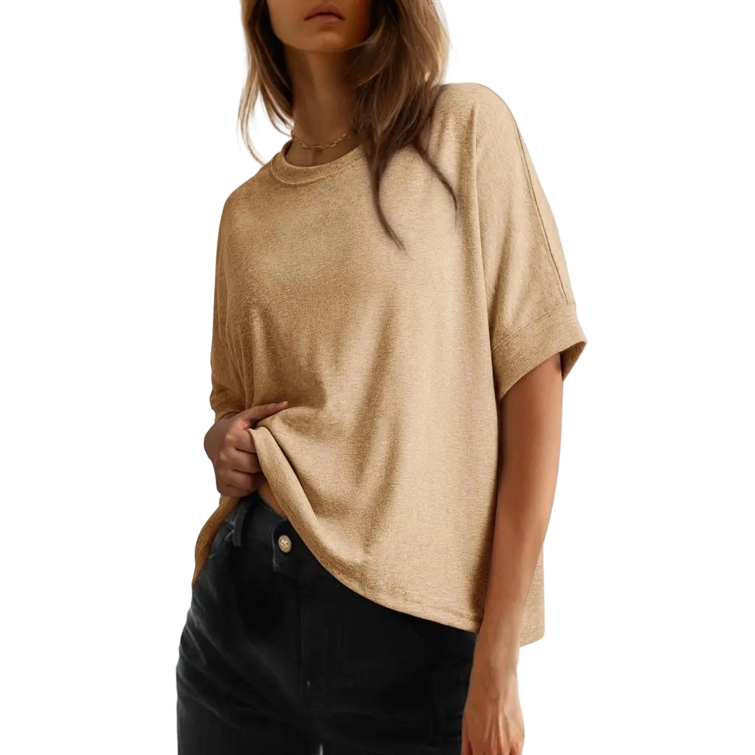 Women's Relaxed Oversized Soft Basic Tee