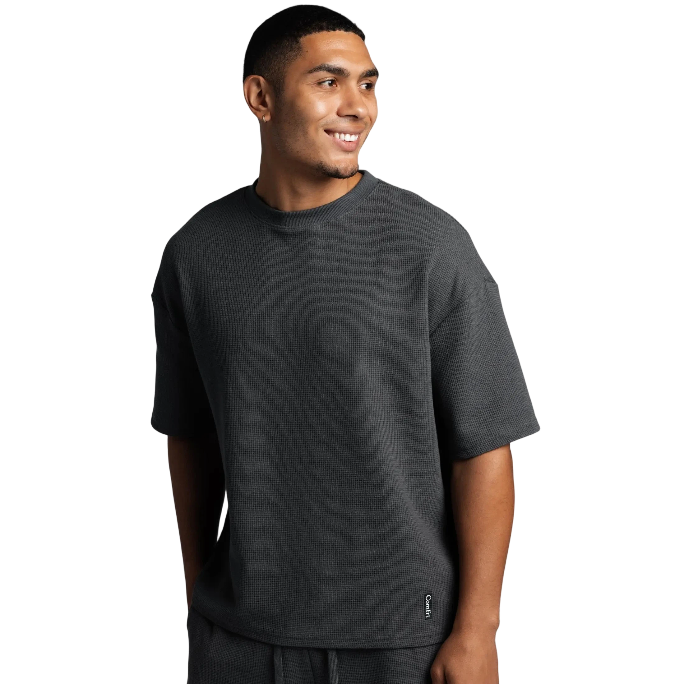 Unisex Waffle Knit Lounge Tee
