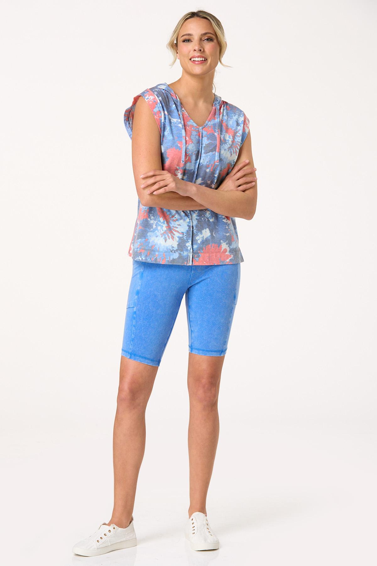 Tie Dye Hooded Top