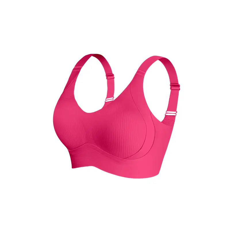 Women's Solid Wireless Comfort Push Up Bra