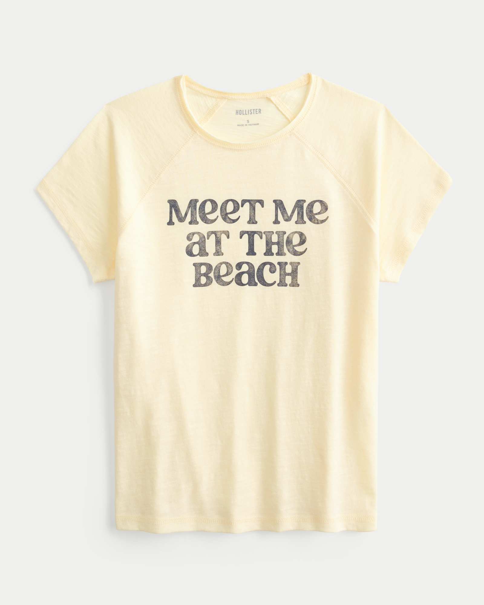 Spring Break Graphic Slub Baby Tee