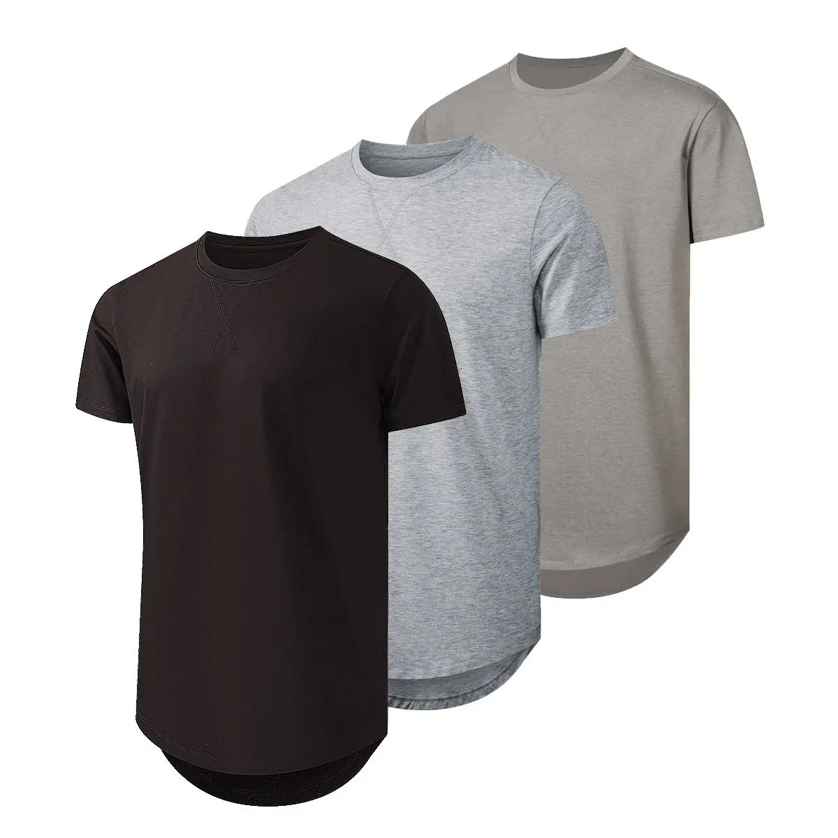 Men's Cotton Hipster Crewneck T-Shirts