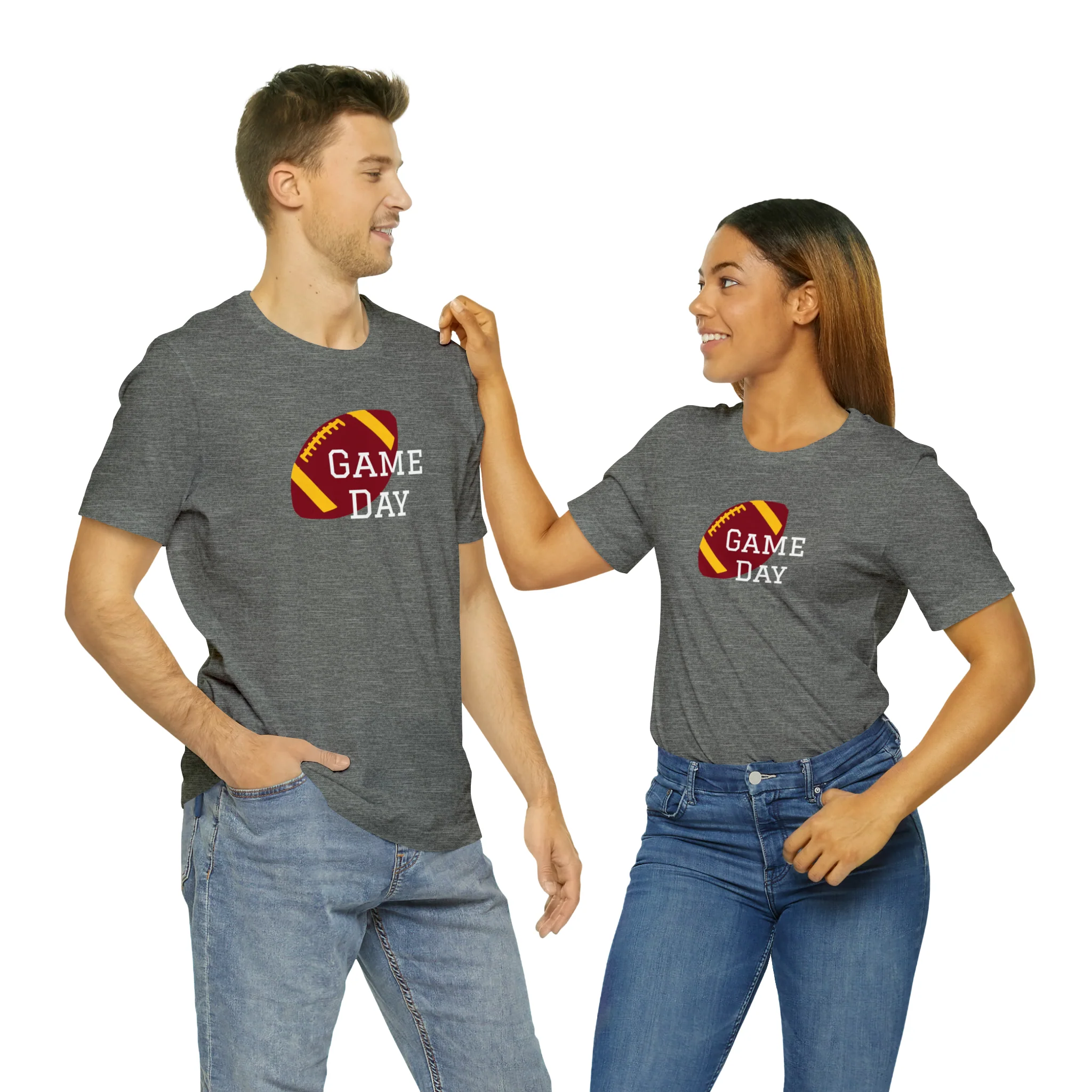 Game Day Football Unisex Jersey Short Sleeve Tee