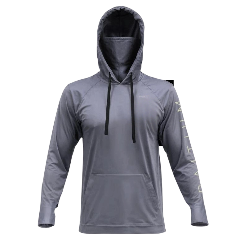 Hooded UPF 50 Long Sleeve with Gaiter - Lightweight, Breathable, Moisture-Wicking