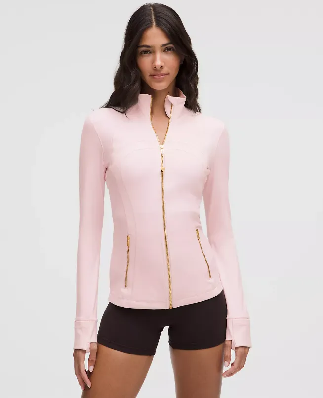 Women's Solid Zip-up Pocket Jacket