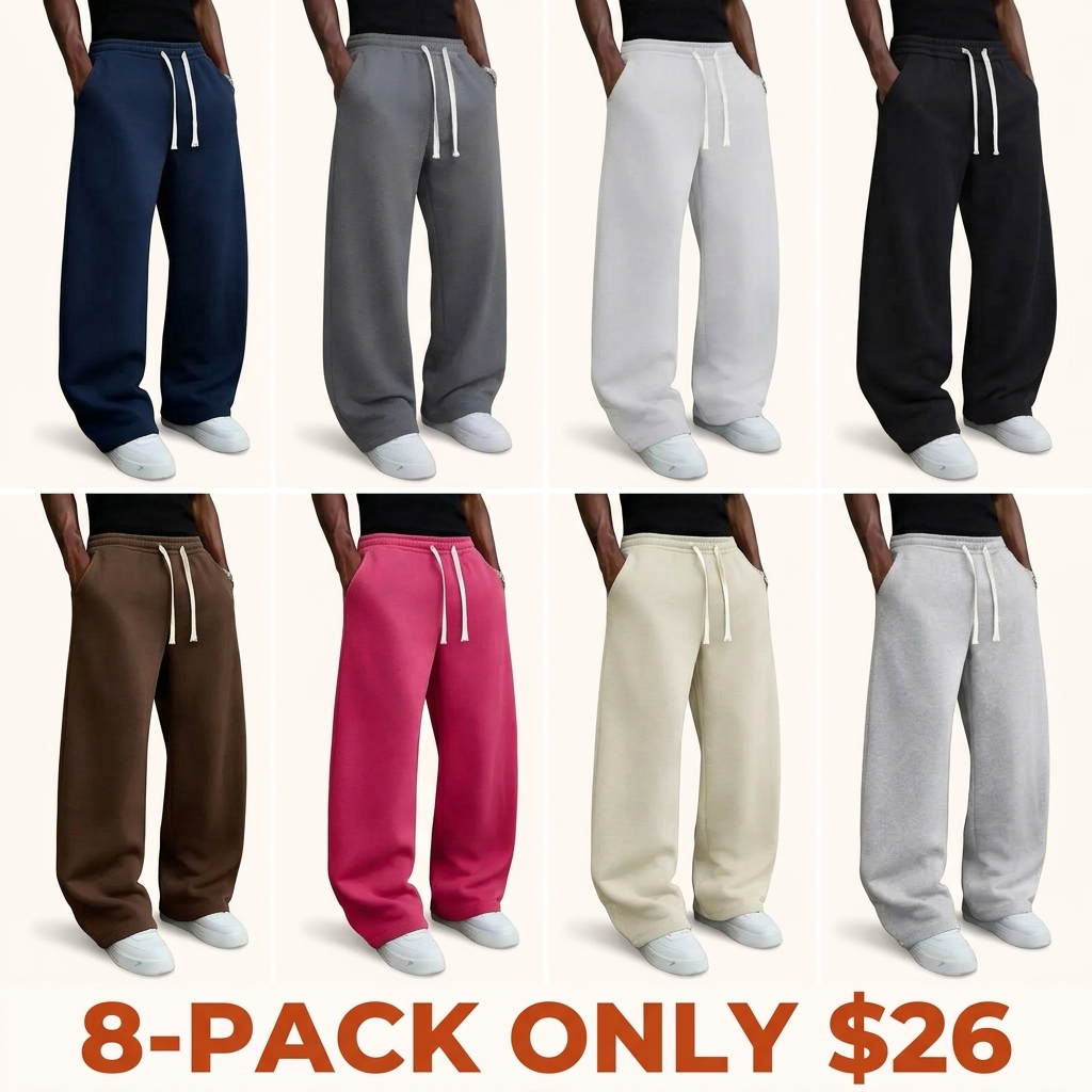 Men's knit trousers