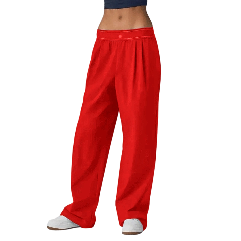 ✨ Women’s Wide-Leg Yoga Pants – Soft Stretch Casual Comfort