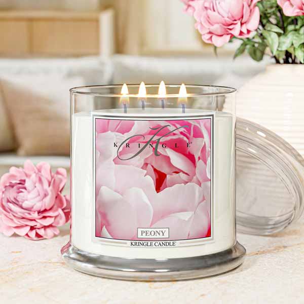 Peony XL Jar 4-Wick| Soy Candle