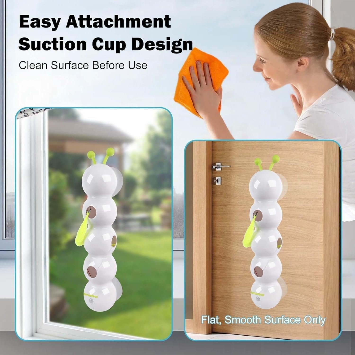 Motion Cat Toy With Worm