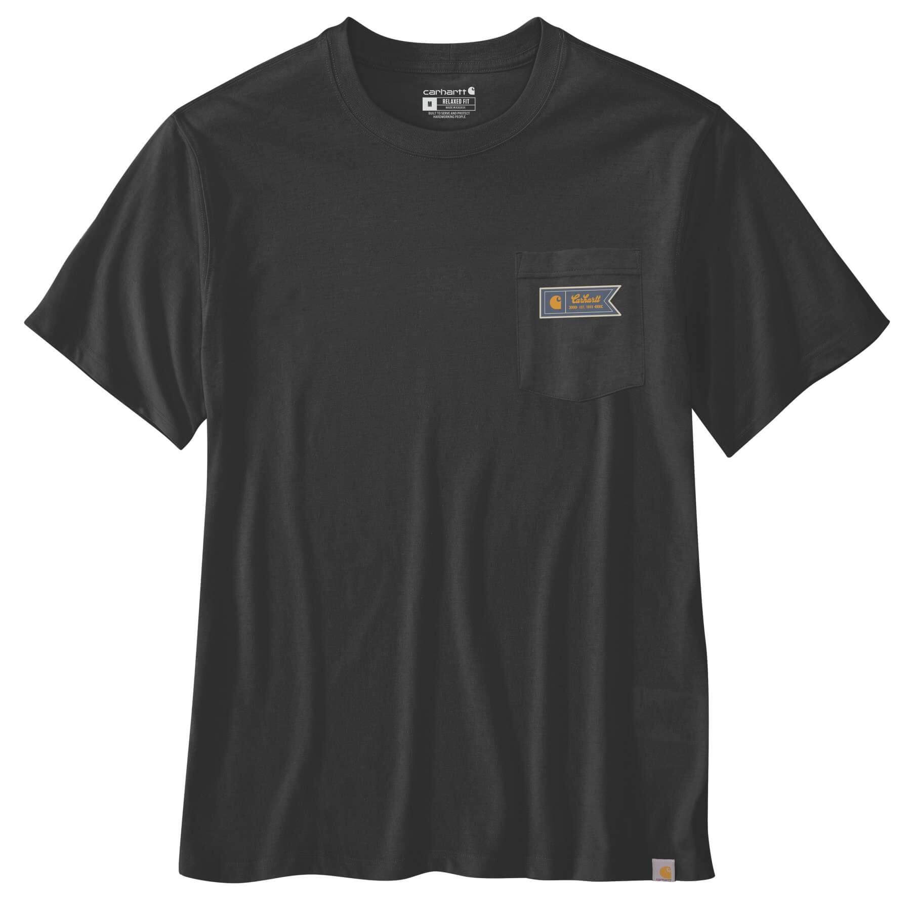 CHT Relaxed Fit Lightweight Short-Sleeve Pocket Script Graphic T-Shirt 107063