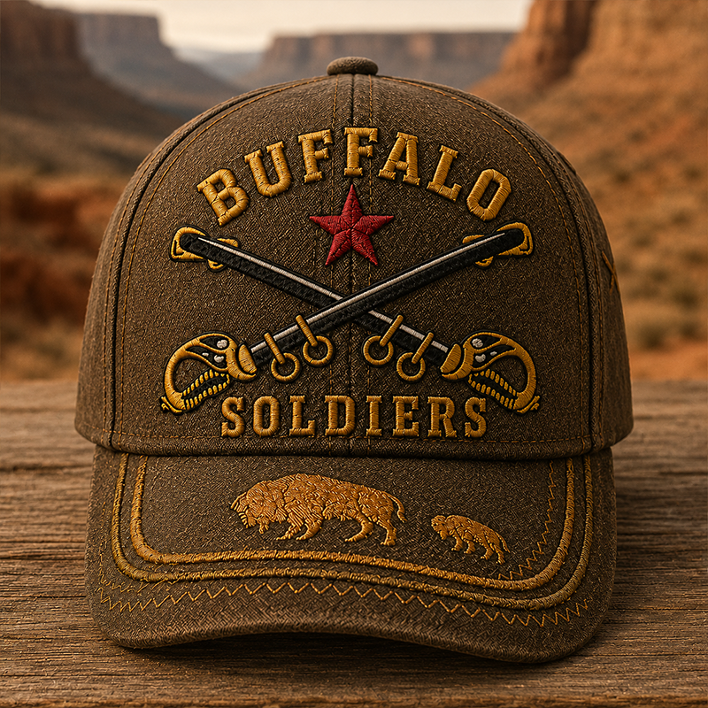 Buffalo Soldier Casual Baseball Cap