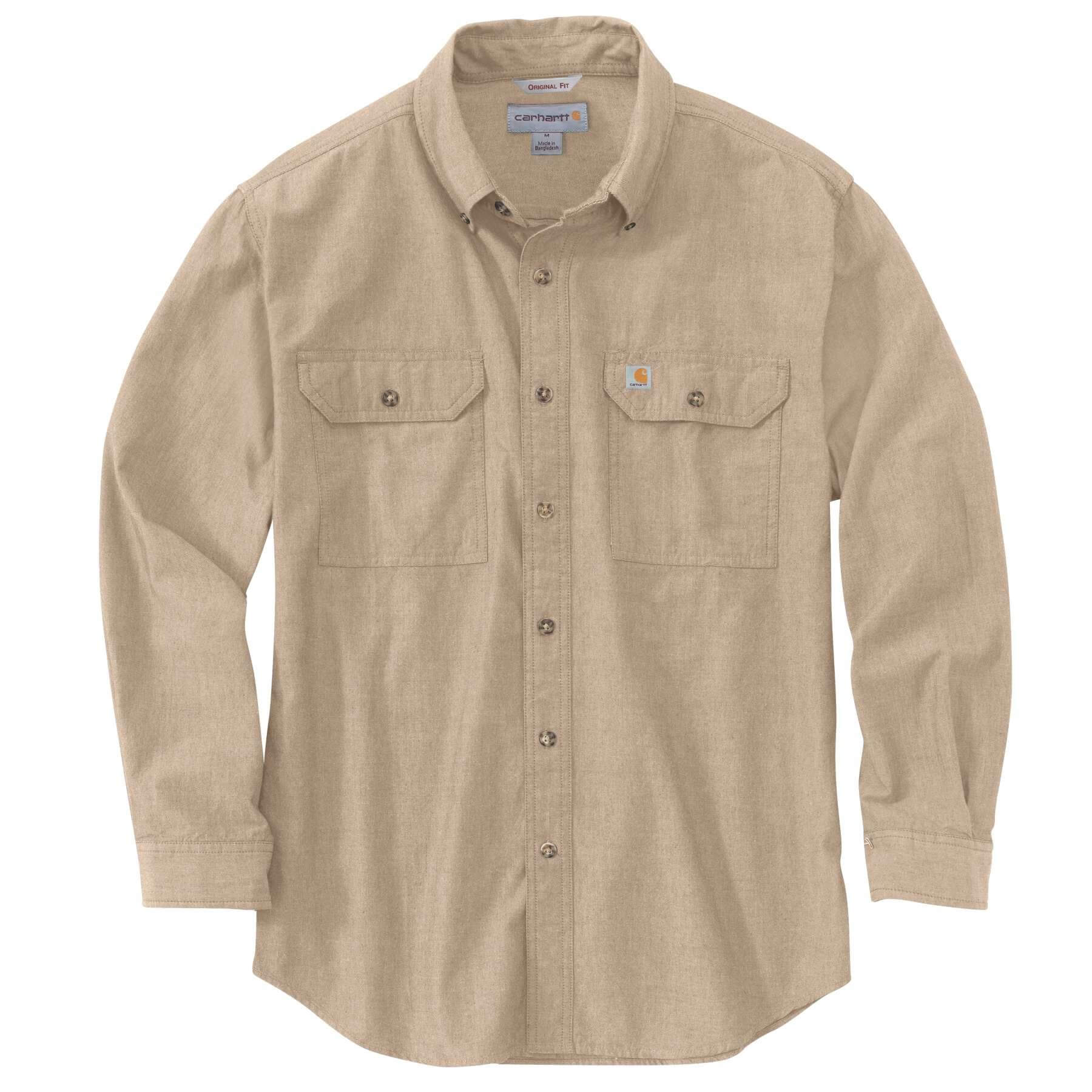CHT Loose Fit Midweight Chambray Long-Sleeve Shirt 104368