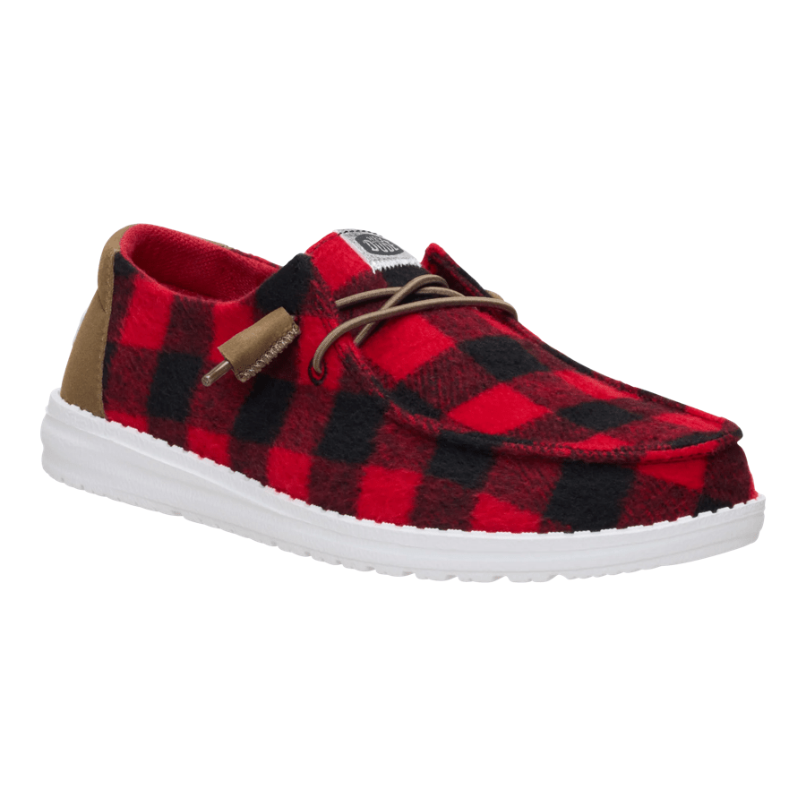 Wendy Buffalo Plaid - Red and Black Plaid