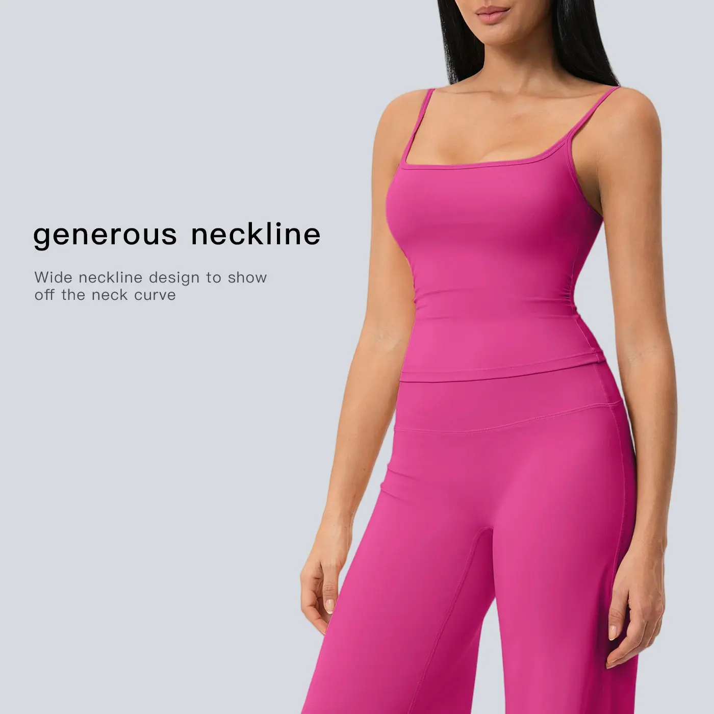 Camisole Top, High-Waisted Quick-Dry Casual Shorts, Running & Outdoor Yoga Outfit